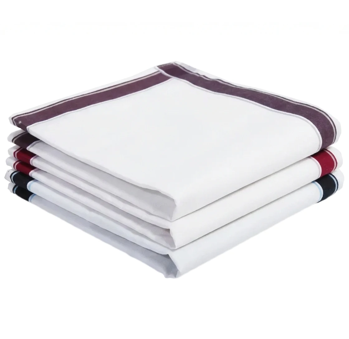 Tiseco 12 stuks Heren zakdoeken - Winter Jack