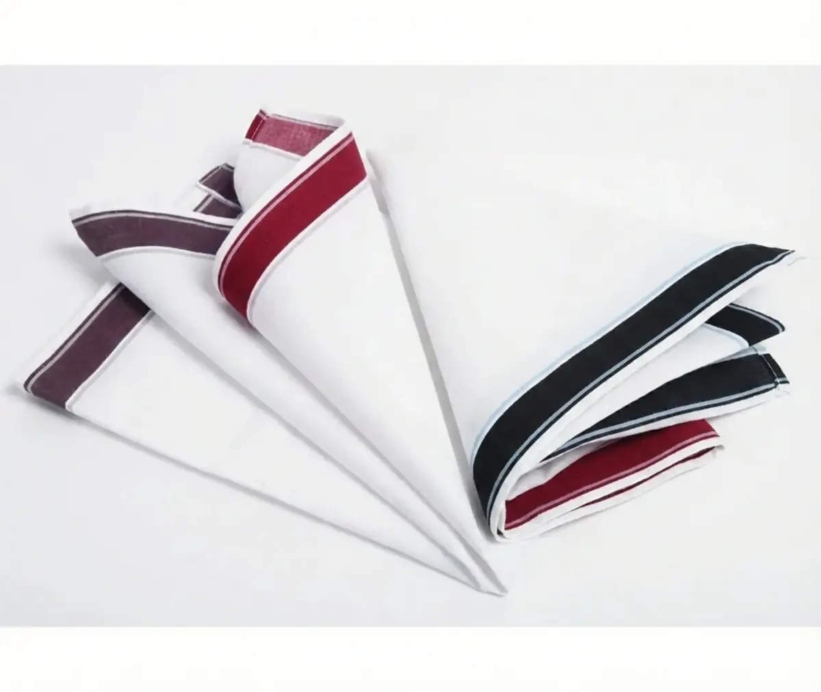 Tiseco 12 stuks Heren zakdoeken - Winter Jack - katoenen mannen zakdoeken