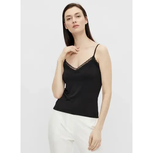 Pieces dames hemd kant - Lace singlet kate