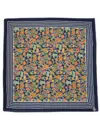 Boeren zakdoek  Paisley donkerblauw 55 x 55 cm