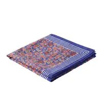 Boeren zakdoek Paisley paars 55 x 55 cm