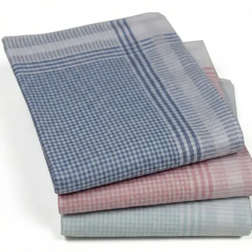 Tiseco 12 stuks - Dames zakdoeken  Ruitje 4714