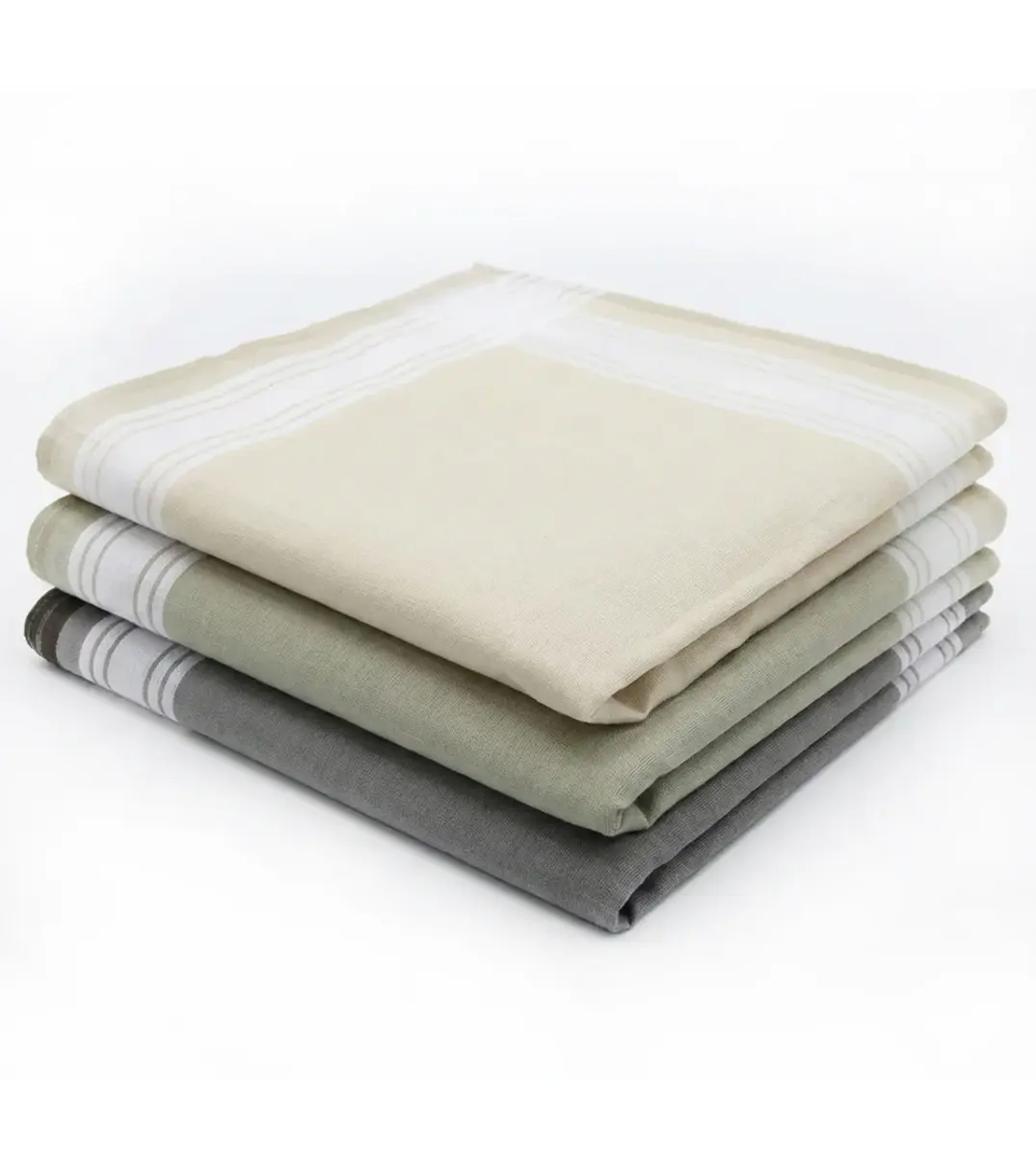 Tiseco 12 stuks - Heren zakdoeken - 4300CC - Jef