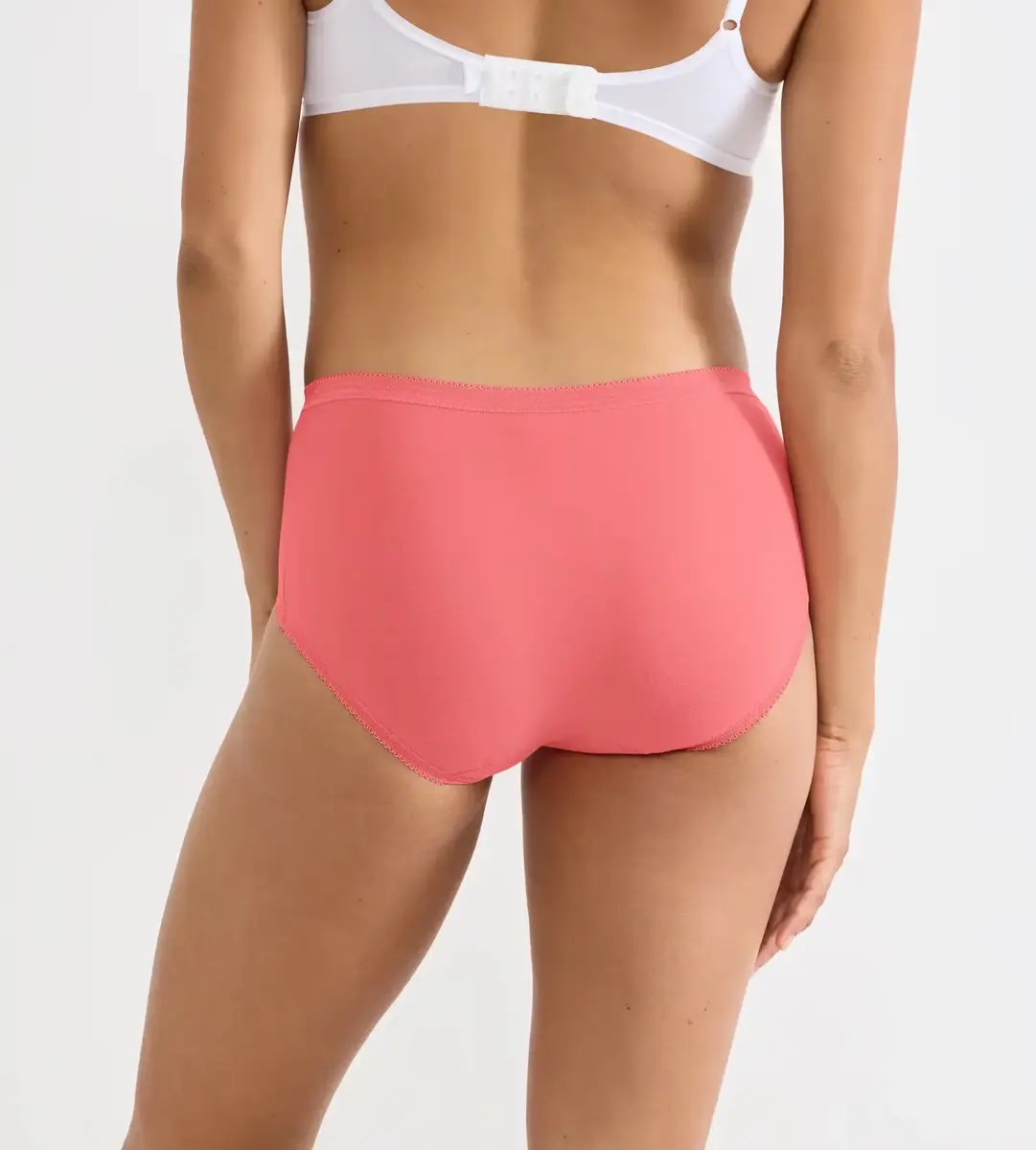 Sloggi 4-pack dames Basic Midi slips - Red combi