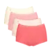 Sloggi 4-pack dames Basic Maxi slips - Red Combi - Taille dames onderbroeken katoen - Copy - Rood
