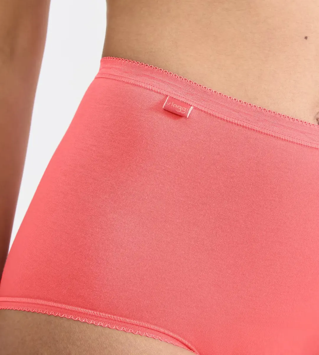 Sloggi 4-pack dames Basic Maxi slips - Red Combi - Taille dames onderbroeken katoen - Copy