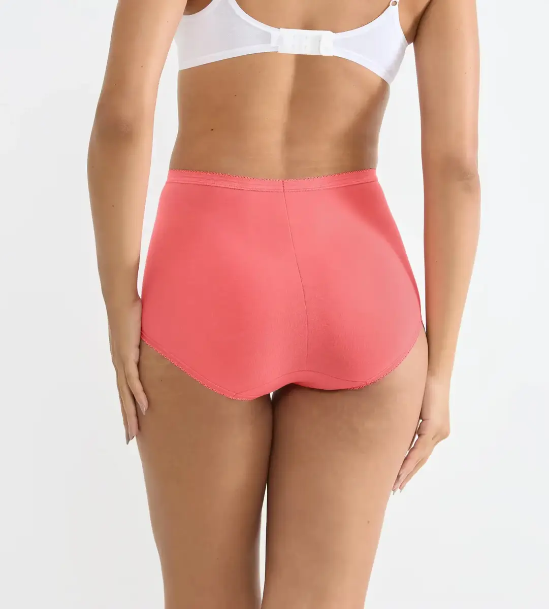 Sloggi 4-pack dames Basic Maxi slips - Red Combi - Taille dames onderbroeken katoen - Copy