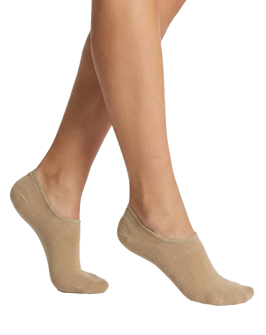 Marcmarcs 2-paar Unisex Invisible Footie Cotton ABS