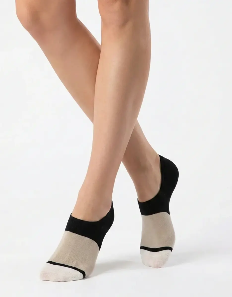 Marcmarcs 2 paar dames footies - Livia - kousenvoetjes