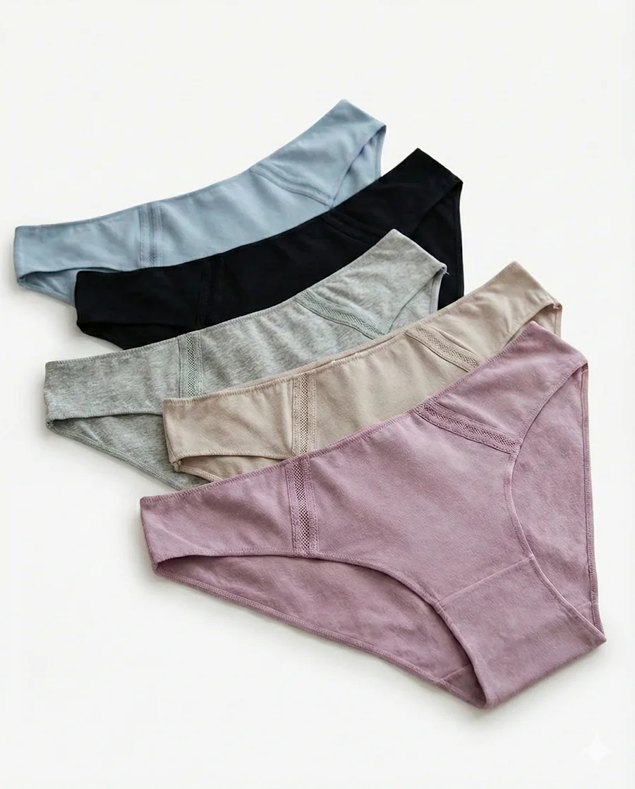 Gaubert 5-pak Organisch katoen mini heupslip