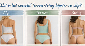 Wat is het verschil tussen string, hipster en slip?