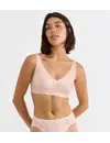 Sloggi Zero feel Soft Bra Bliss  - Naadloze BH top - Kanten bralette met brede bandjes