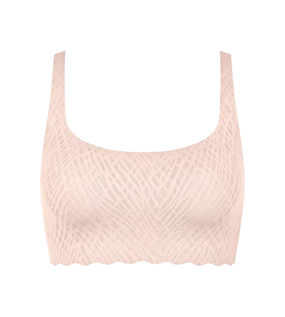 Sloggi Zero Feel Kanten Top gevuld - Bliss  - Bh Top met smalle bandjes - Uitneembare vulling