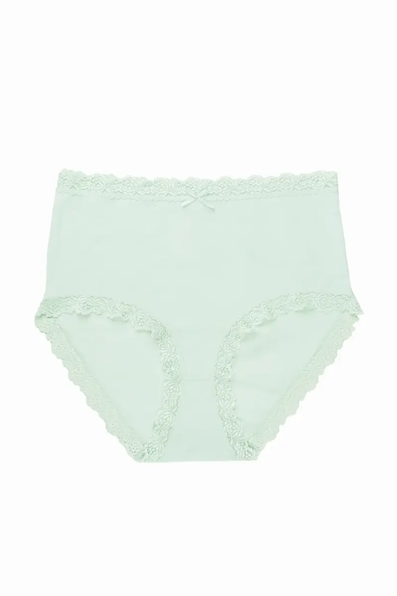 Nina von C 3-pack dames Tailleslip - Kant - Colours - Dames onderbroeken modal - Vrolijke kleuren