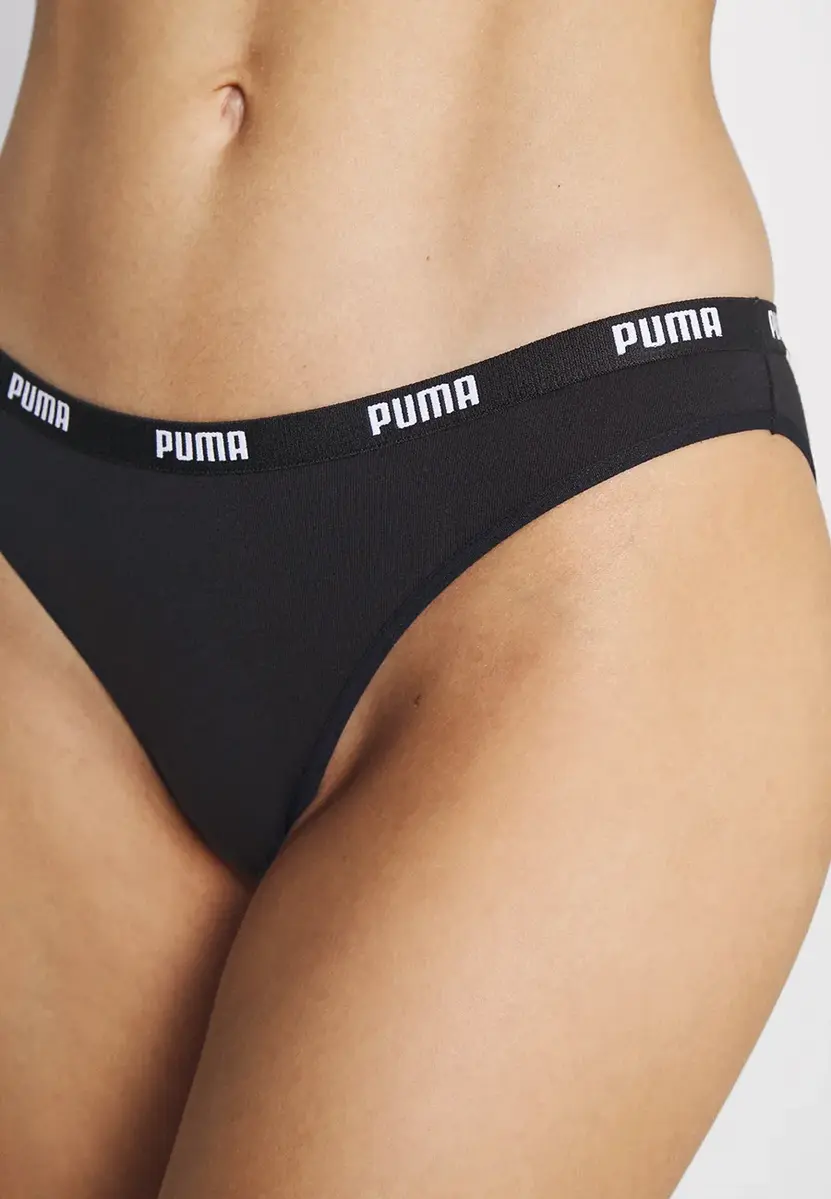 Puma 2-Pack dames Bikini slips - Lage dames katoenen modal slips