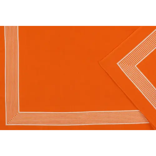 Boeren zakdoek Oranje uni 58 x 58 cm
