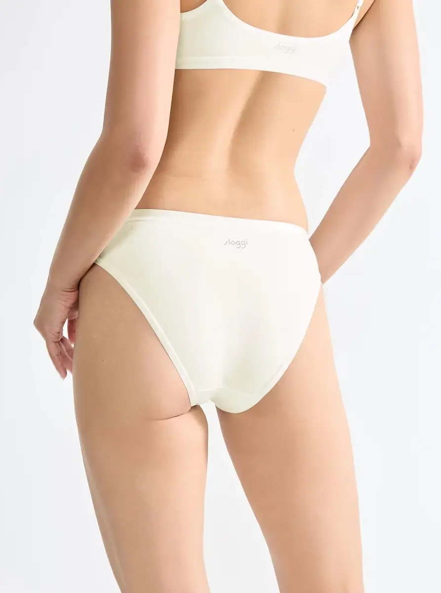 Sloggi 3-pack dames Go mini slip - Daily biologisch katoen - Daily cotton mini lage dames slip