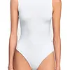Pieces body hoge hals - Neja - Bodysuit mouwloos - Body zonder mouwen - Naadloos - witte body - zwarte body