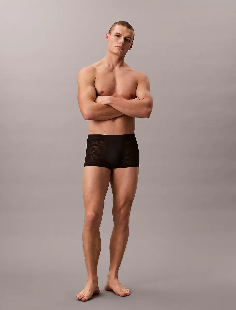 Calvin Klein Kanten Heren boxershorts low rise - microfibre lace - Sculpt
