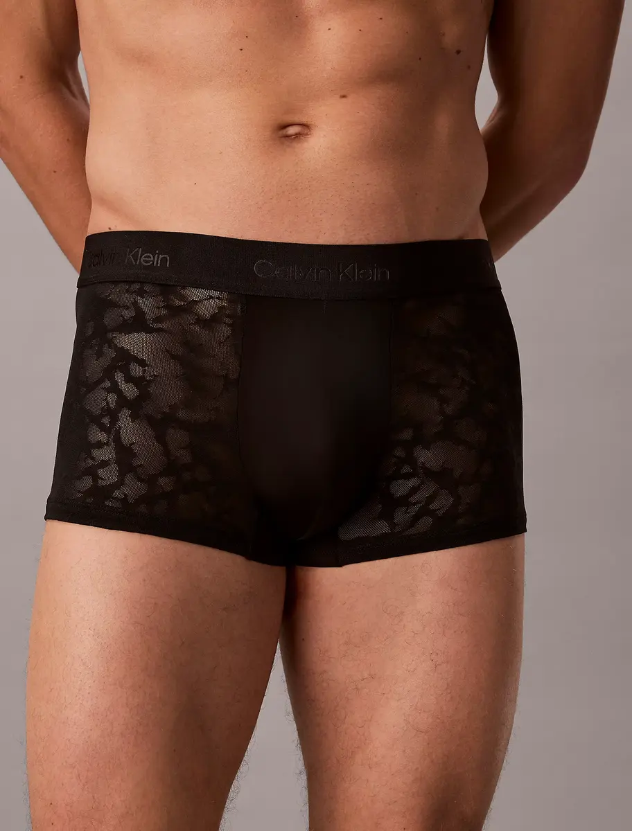 Calvin Klein Kanten Heren boxershorts low rise - microfibre lace - Sculpt