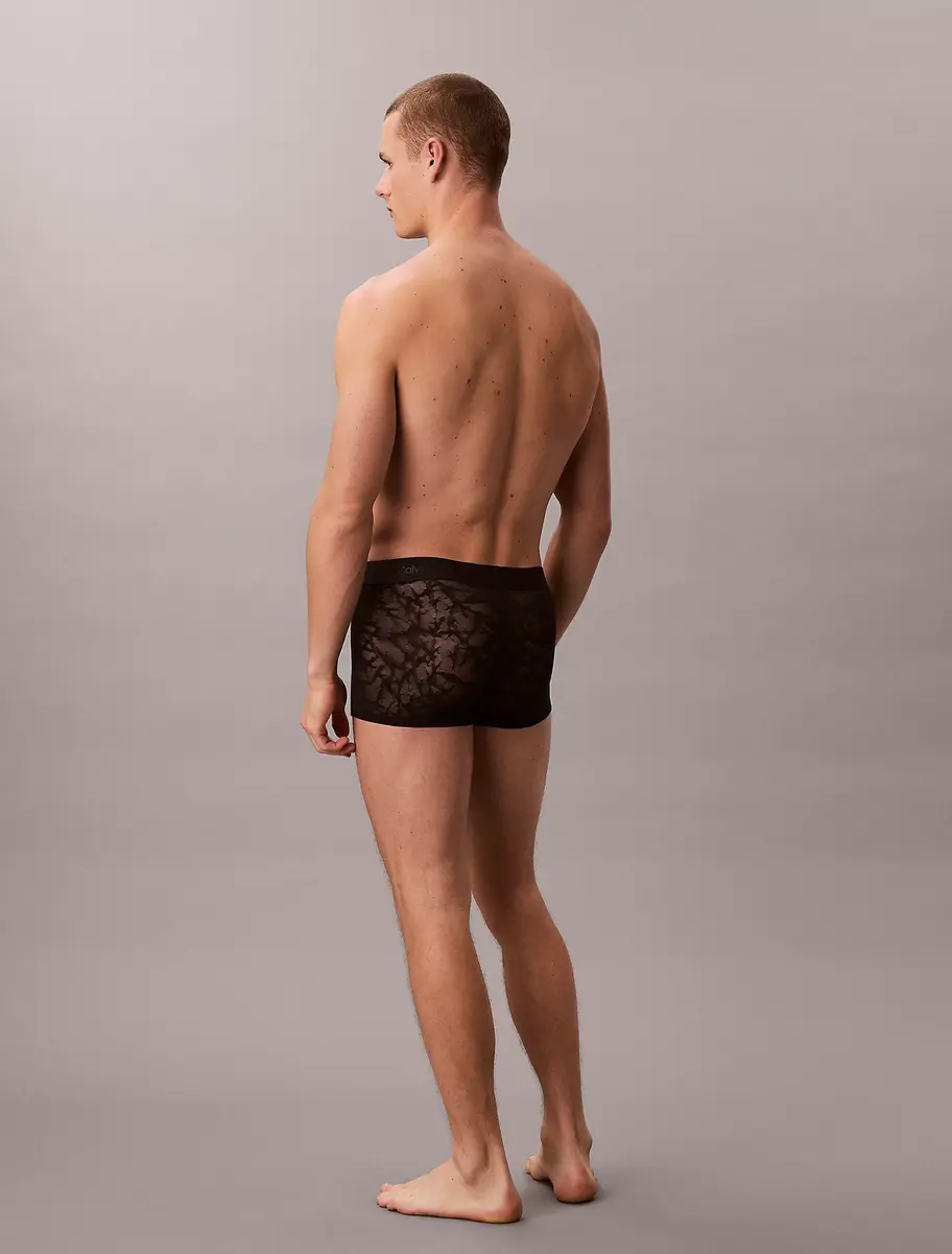 Calvin Klein Kanten Heren boxershorts low rise - microfibre lace - Sculpt