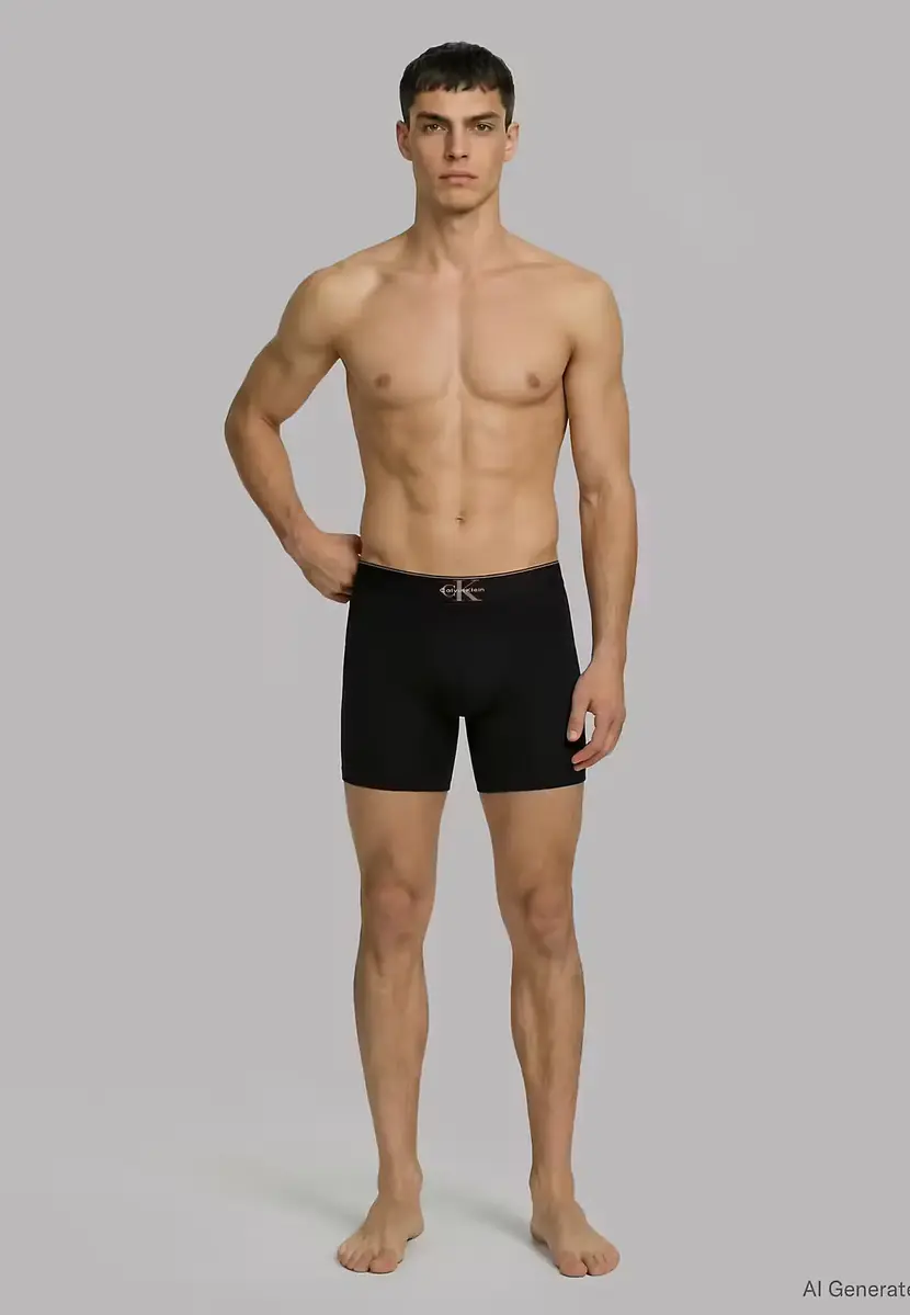 Calvin Klein 3-Pack Heren Boxershort - grafisch monogram -CK