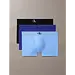 Calvin Klein 3-pack trunks - grafisch monogram - Blauw Combi