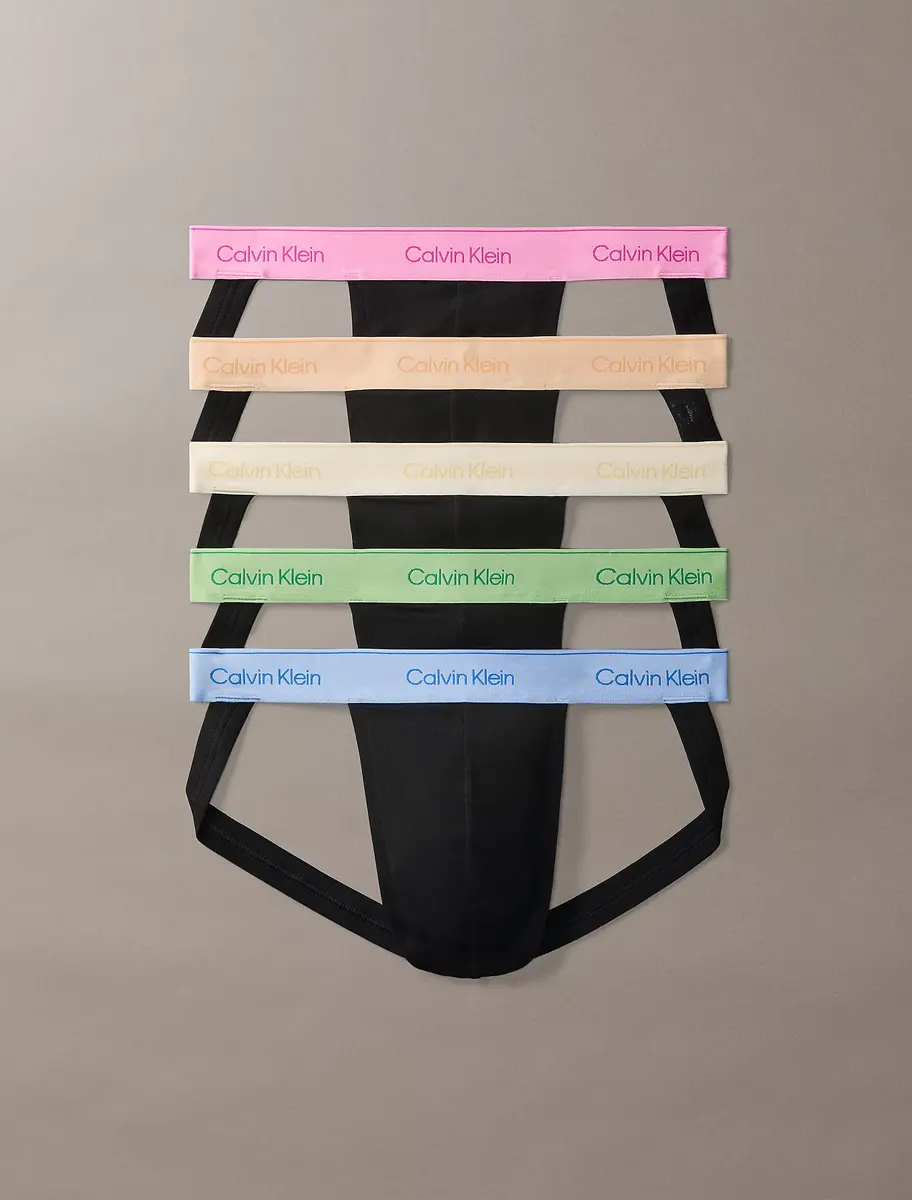 Calvin Klein 5-pack jock straps - Icon Cotton Stretch Pride