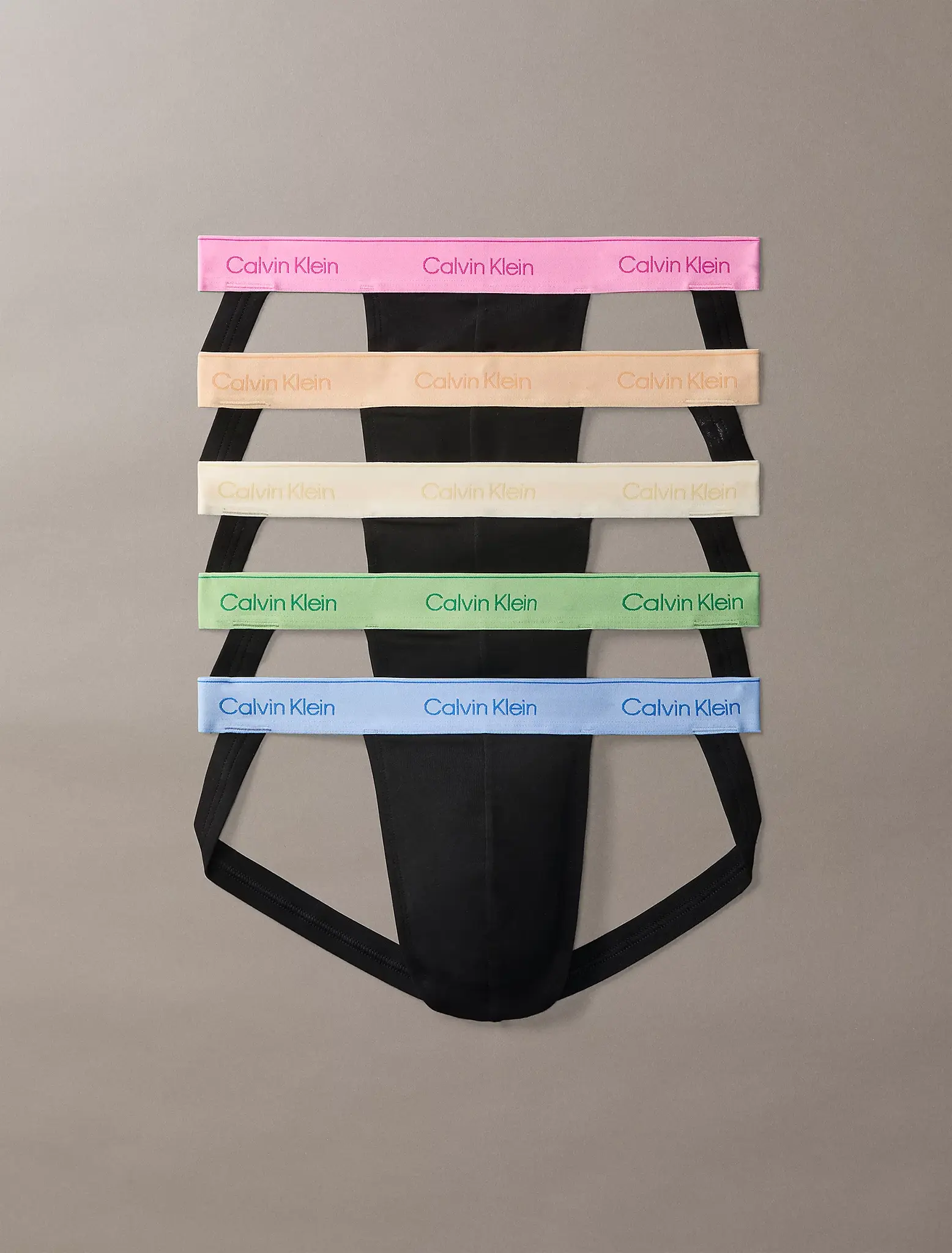 Calvin Klein 5-pack jock straps - Icon Cotton Stretch Pride