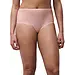 Chantelle naadloze taille slip dames - Soft Stretch - High waist brief - Hoge maxi slip - Invisible dames onderbroek - Chantelle ondergoed - Lichtroze