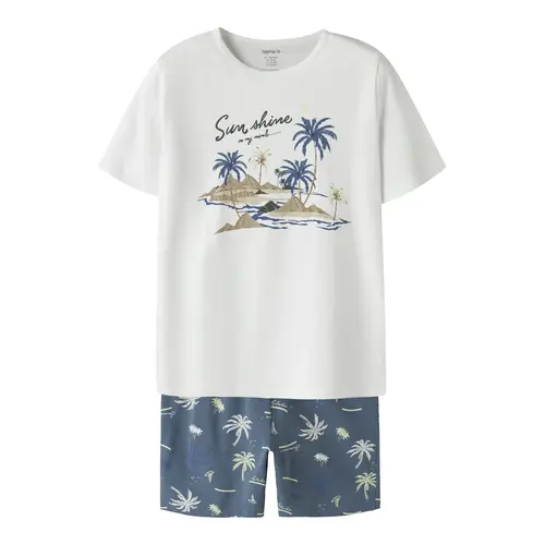 Name it jongens shortama -  "Palmboom"