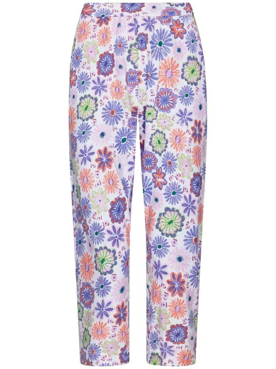 Rebelle capri pyjama dames - Pink Bloom - Copy