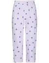 Rebelle capri pyjama dames doorknoop -  Waterflower