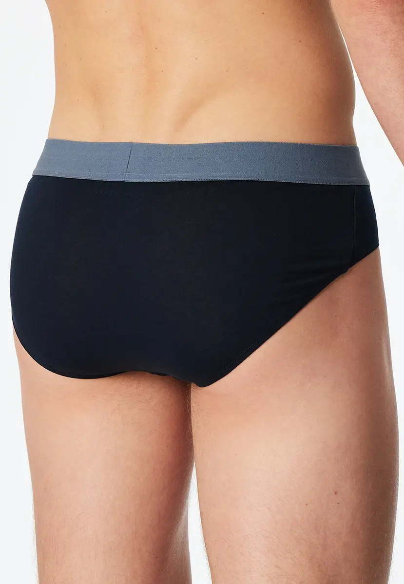 Schiesser 5-pack heren Rio slip 95/5- Zwart