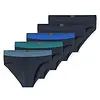 Schiesser 5-pack heren Rio slip 95/5- Zwart