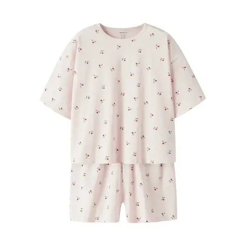 Name it meisjes shortama - Cherry blossom