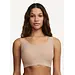 Chantelle Bralette top met vulling - Soft Stretch - Padded top - Bralette / BH Top naadloos dames - Rood - zwart - Huidskleur - Goudkleurig huidskleur