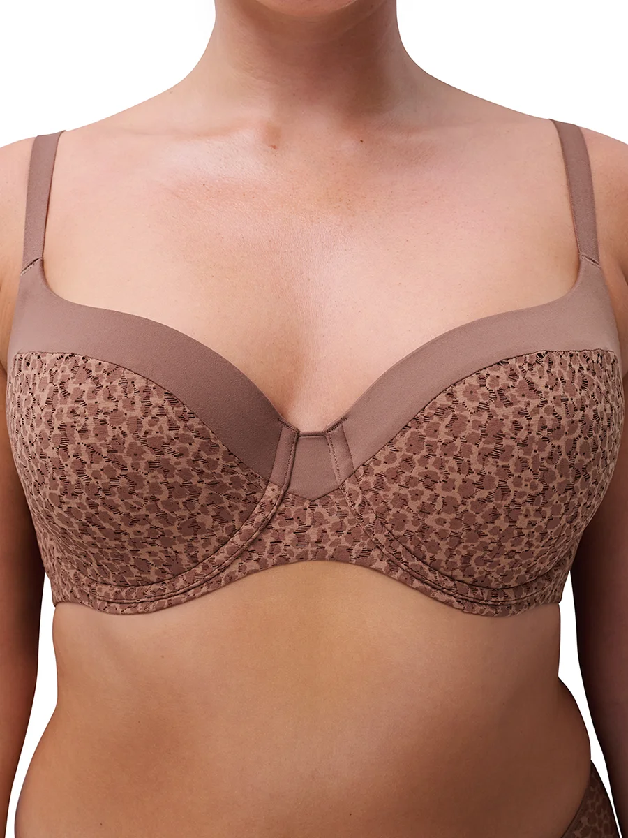 Chantelle T-shirt Beugel Bh - Sepia- Norah