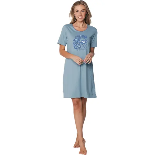 Pastunette dames nachthemd korte mouw - Sunshine