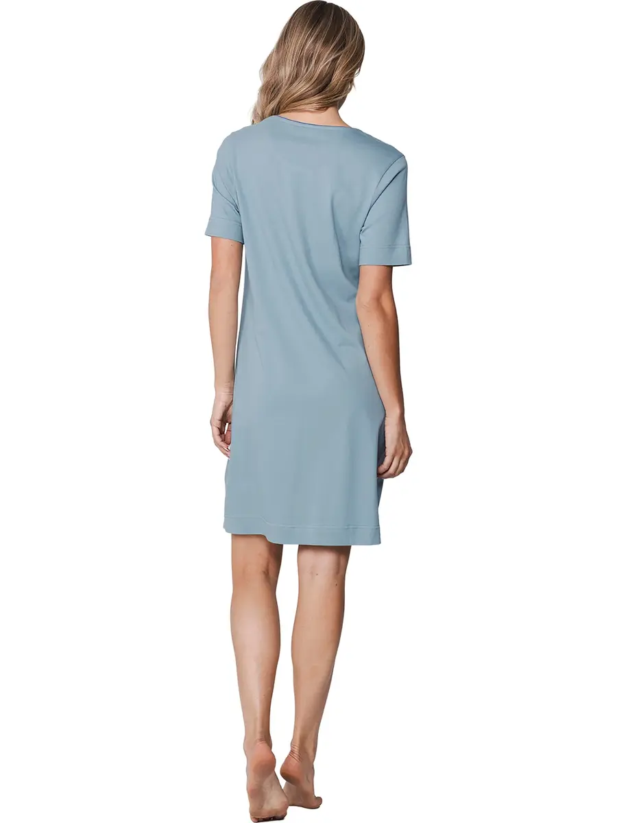 Pastunette dames nachthemd korte mouw - Sunshine -100% katoenen nachtjapon - Nachtmode dames