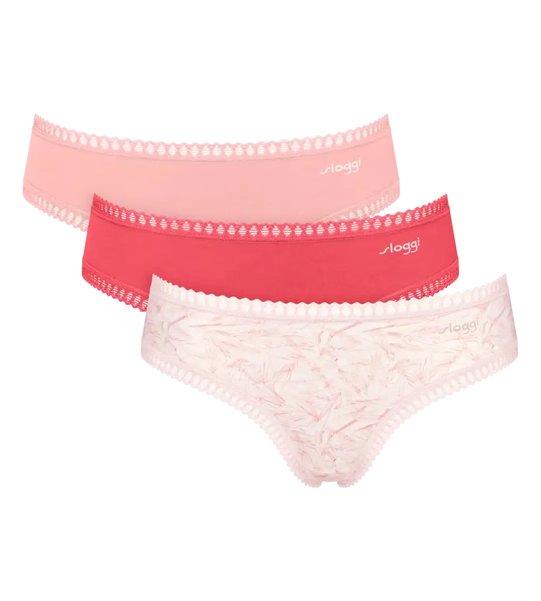 Sloggi 3-pack Crush Go dames hipsters Sloggi 3-pack Crush Go dames hipsters
