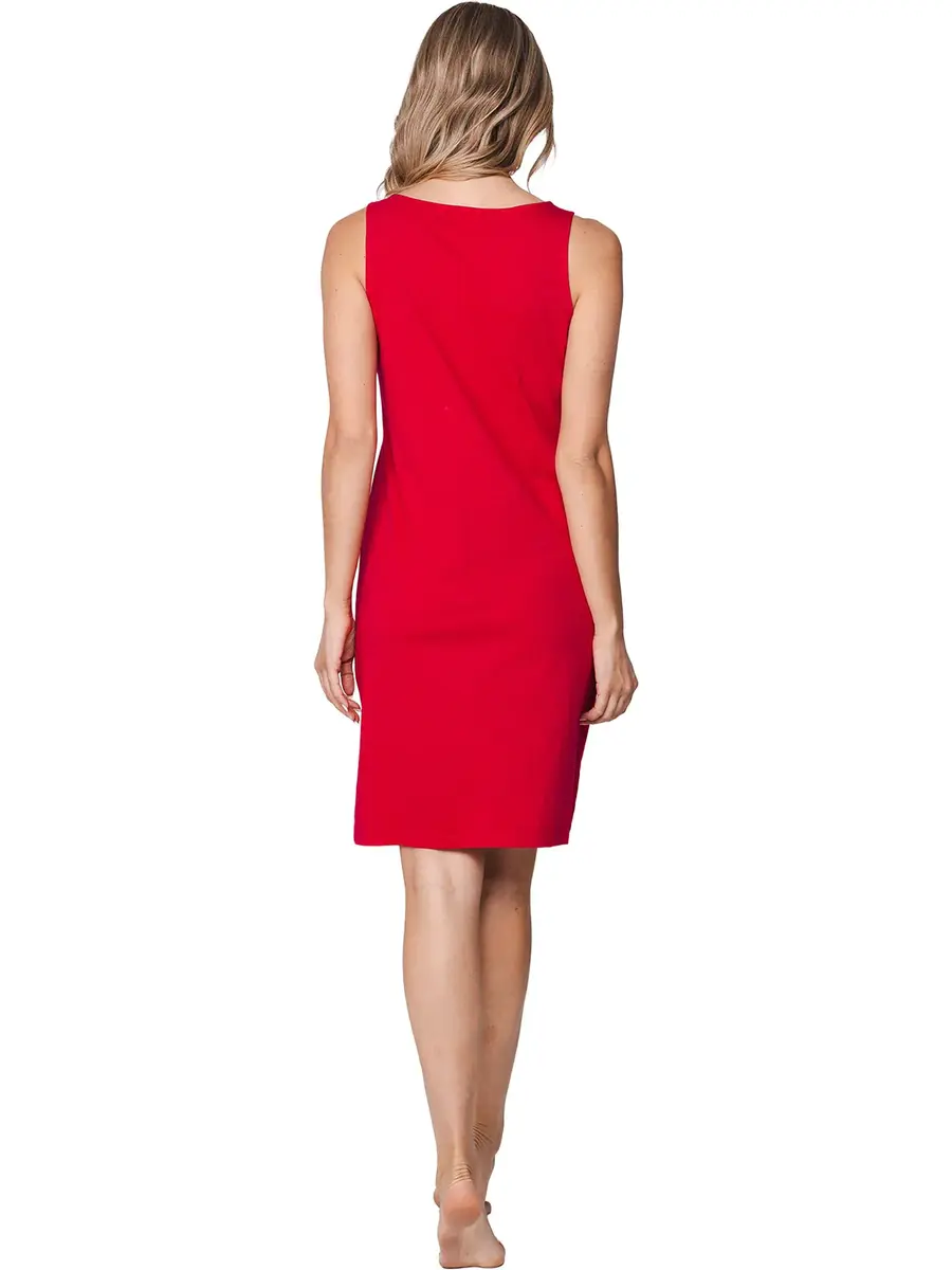 Rebelle dames nachthemd met brede bandjes - 100%katoen