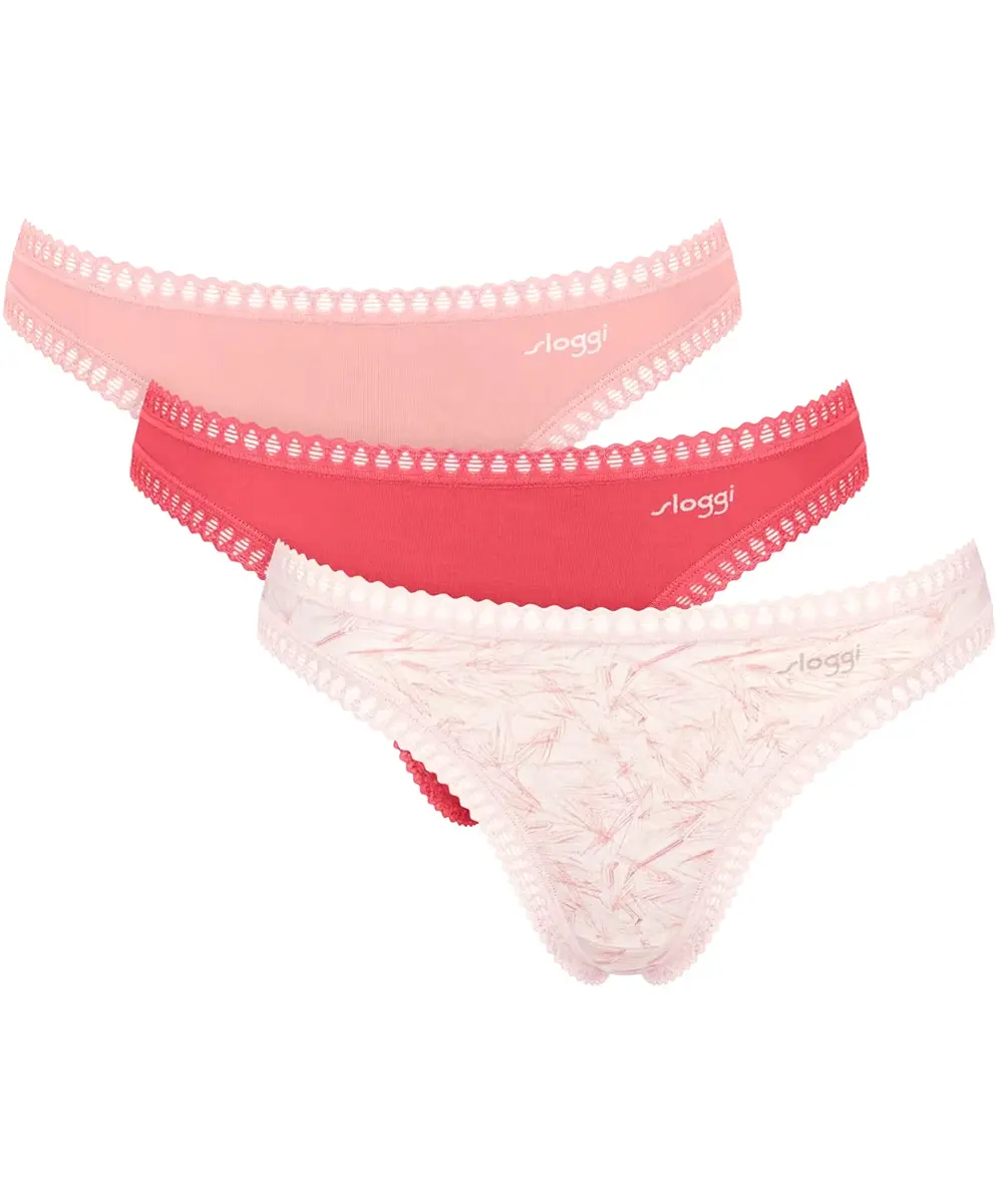 Sloggi 3-pack Go Crush string dames