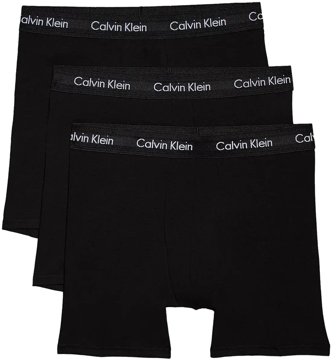 Calvin Klein 3-Pack Heren Boxershorts lang - Boxer Brief - Katoenen Onderbroek lange pijpjes