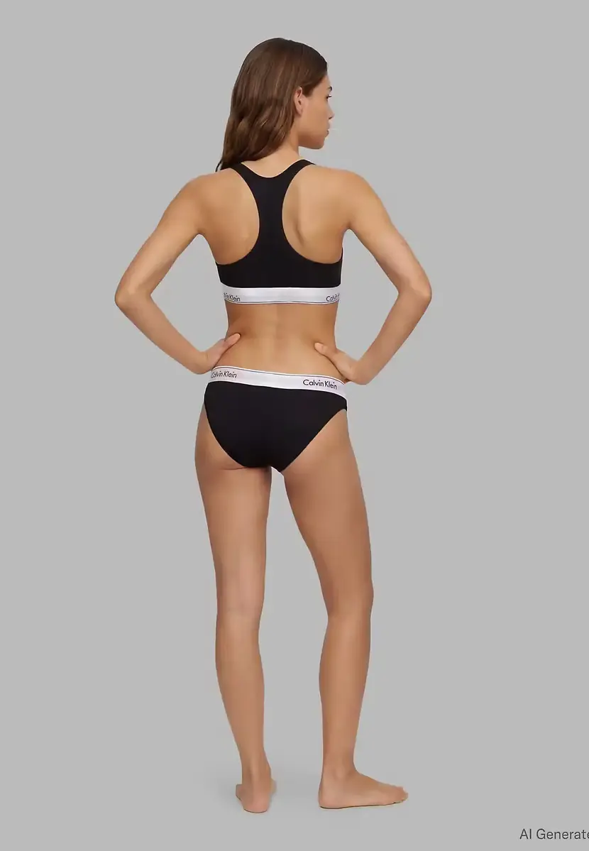 Calvin Klein Dames Bralette 2-pak