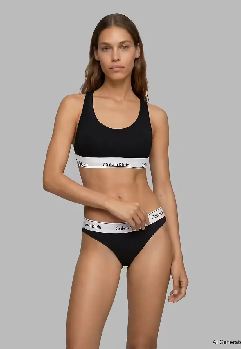 Calvin Klein Dames Bralette 2-pak