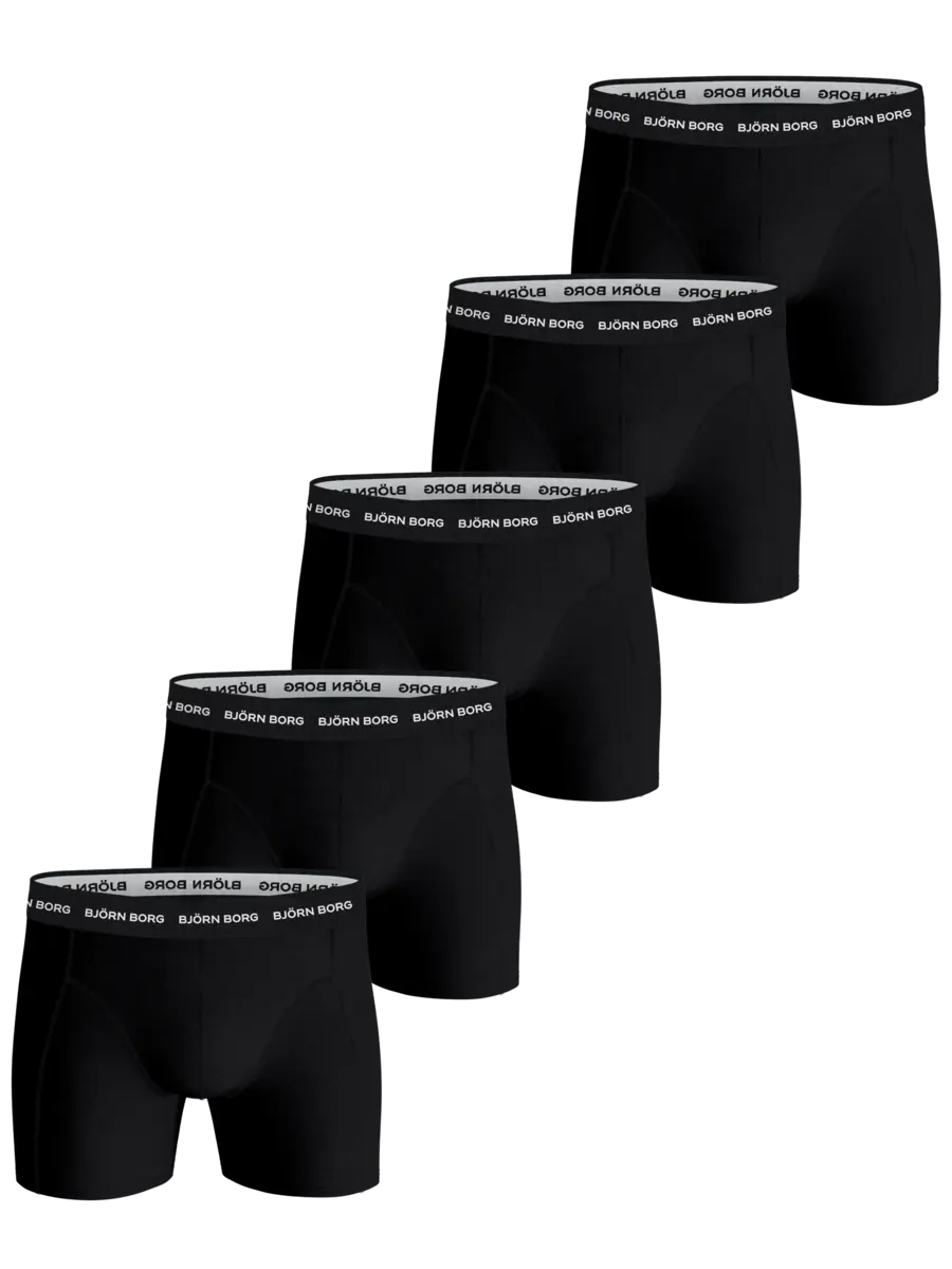 Bjorn Borg 5-Pack heren boxershorts - Core - Voordeelverpakking jongens ondergoed katoen