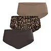 Bjorn borg 3-pack dames Invisible Hipster - Naadloos ondergoed dames - Bruin combi