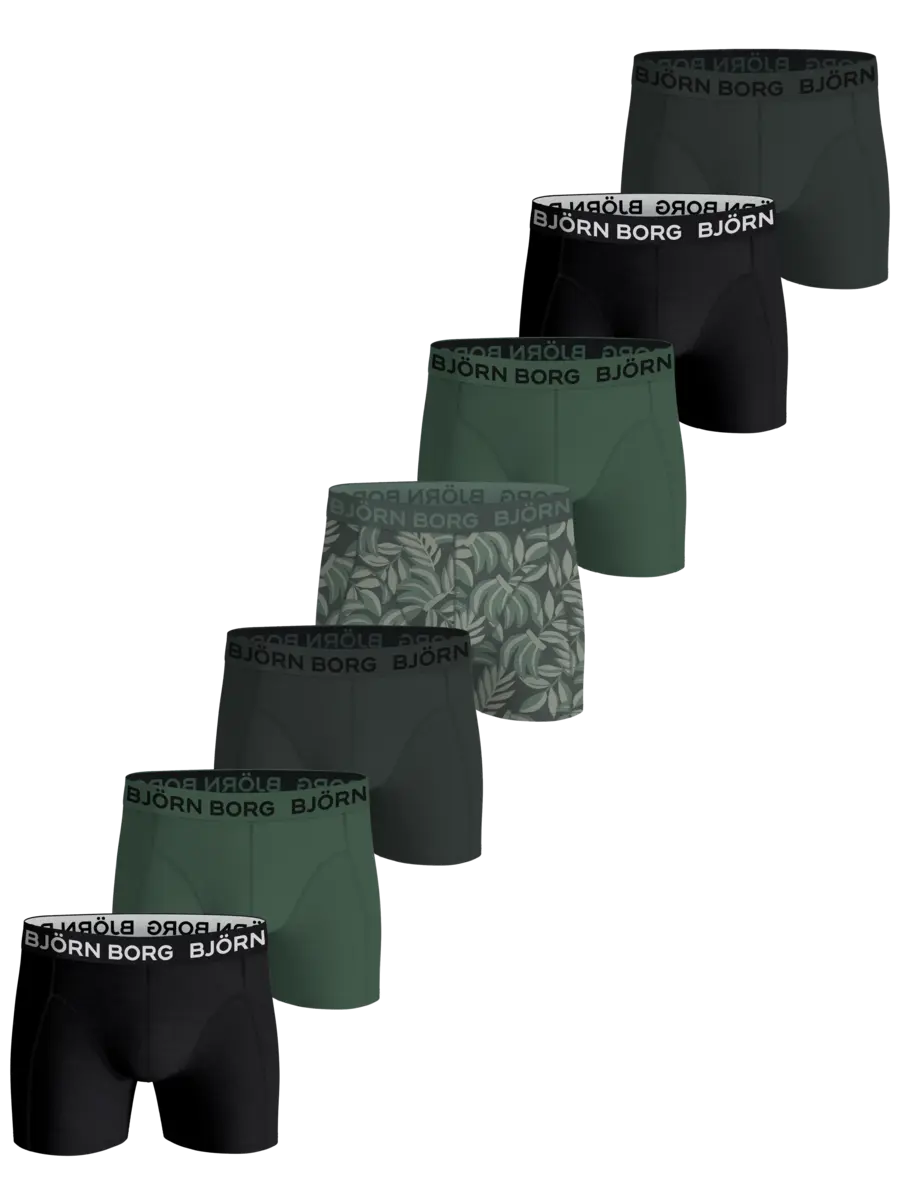 Bjorn Borg 7-Pack jongens boxershorts - Cotton stretch