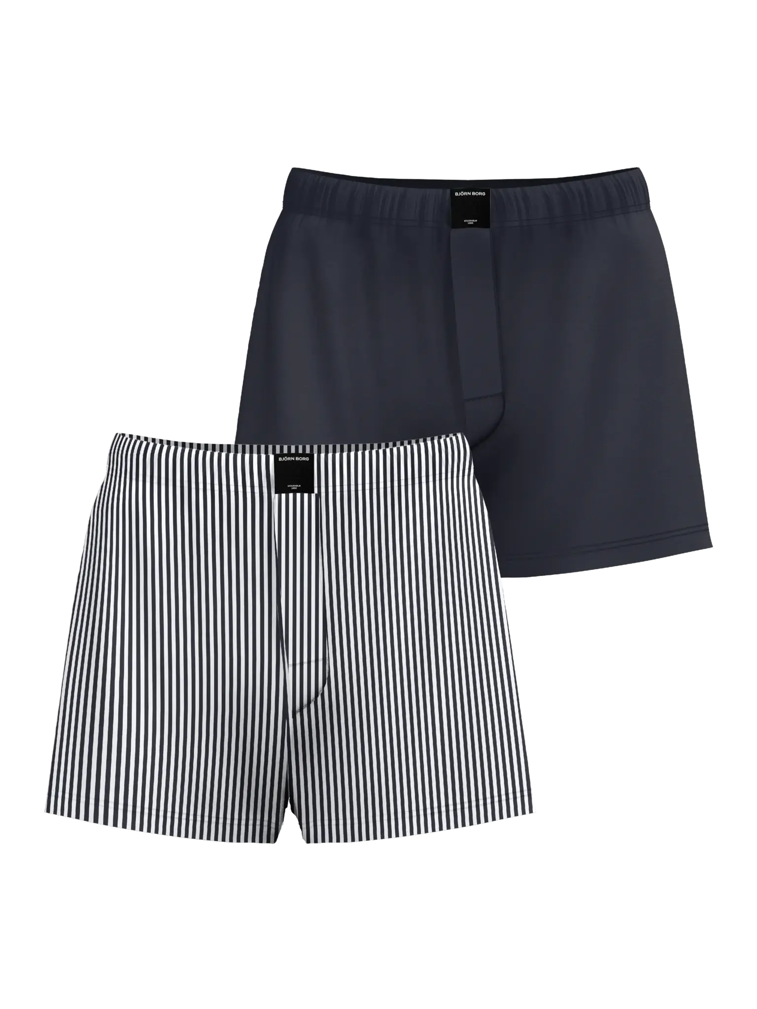 Bjorn Borg 2-pack wijde heren boxershorts - Cotton Stretch Bjorn Borg 2-pack wijde heren boxershorts - Cotton Stretch